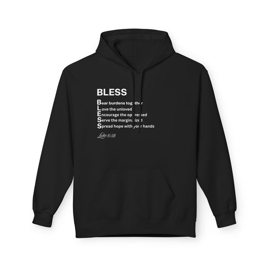 BLESS Social Justice Acrostic Hoodie