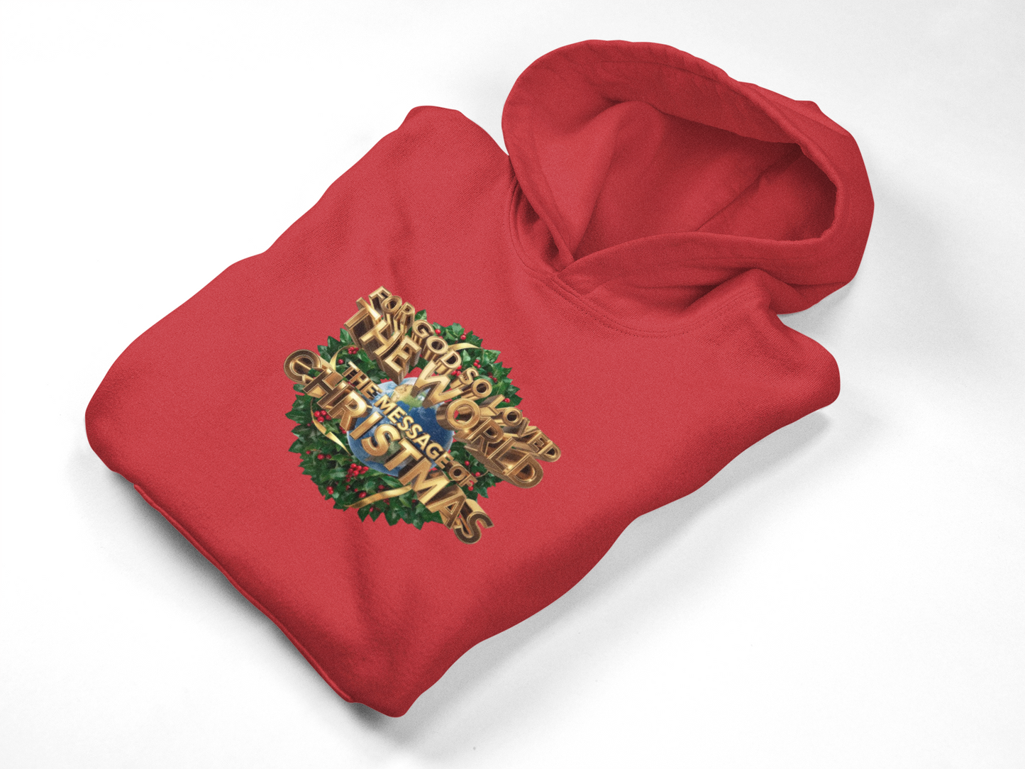 The Message of Christmas Fleece Hoodie