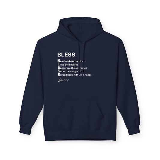 BLESS Social Justice Acrostic Hoodie
