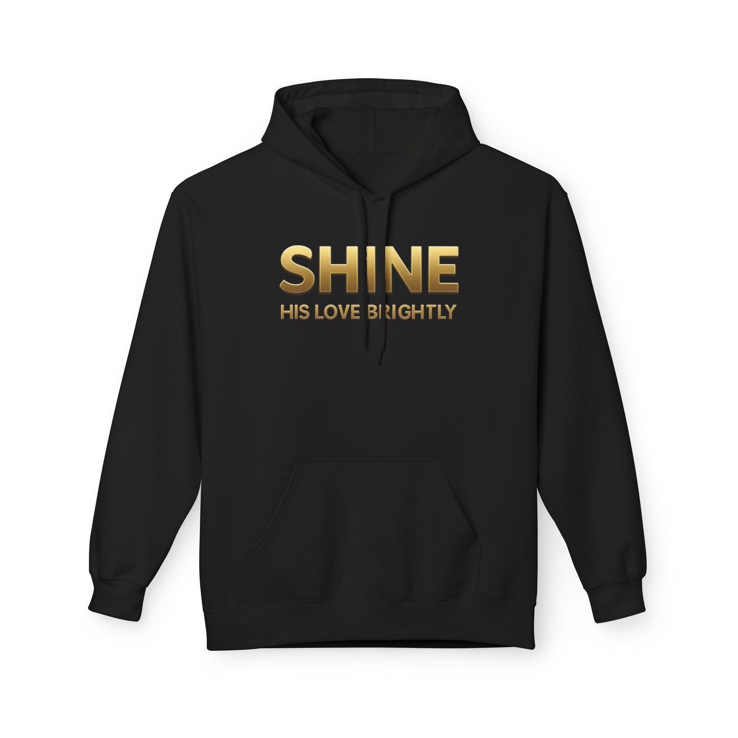 Shine His Love Brightly Unisex Midweight Softstyle Fleece Hoodie