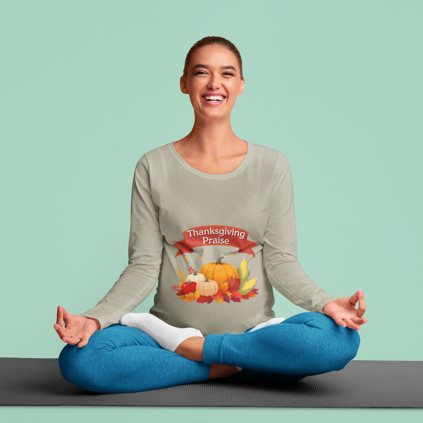 Thanksgiving Praise Unisex Long Sleeve T-Shirt