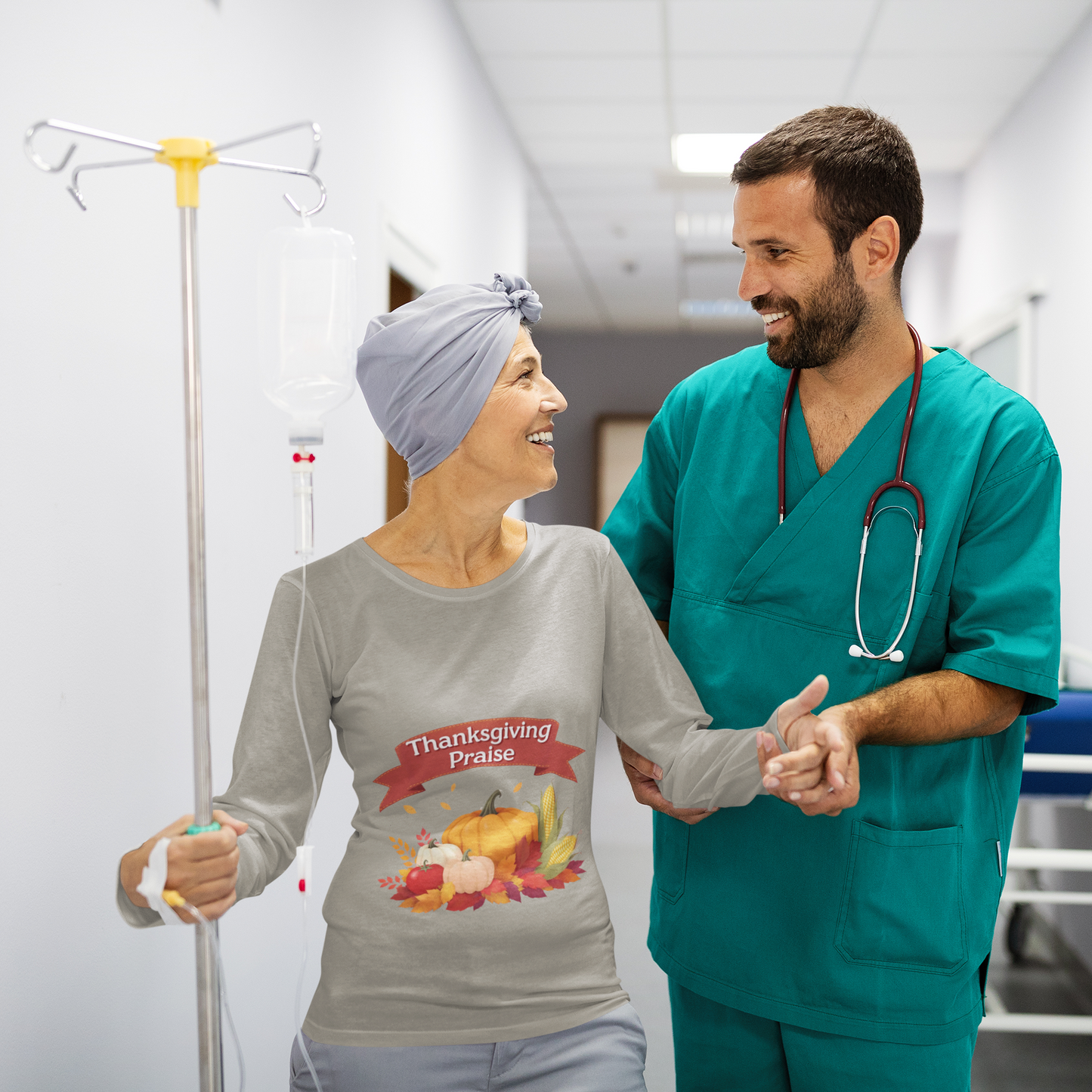 Thanksgiving Praise Unisex Long Sleeve T-Shirt