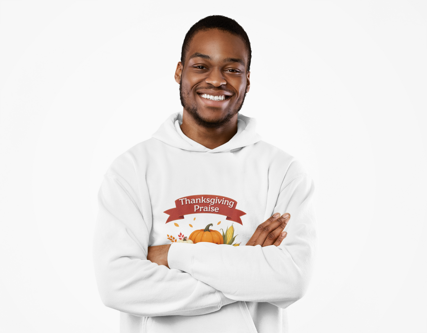 Thanksgiving Praise Unisex Midweight Softstyle Fleece Hoodie