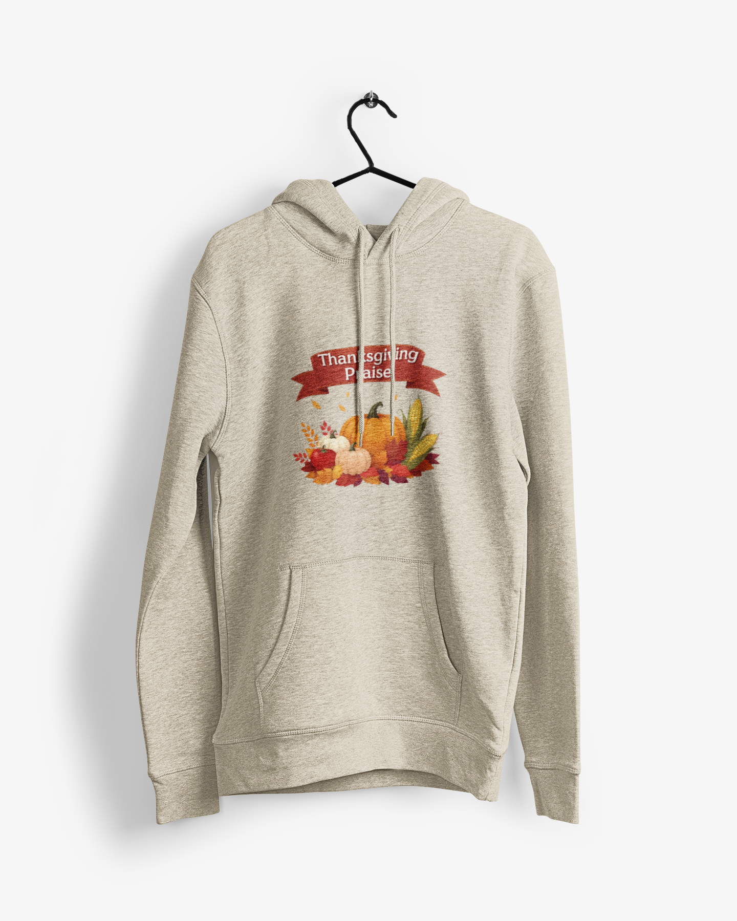 Thanksgiving Praise Unisex Midweight Softstyle Fleece Hoodie