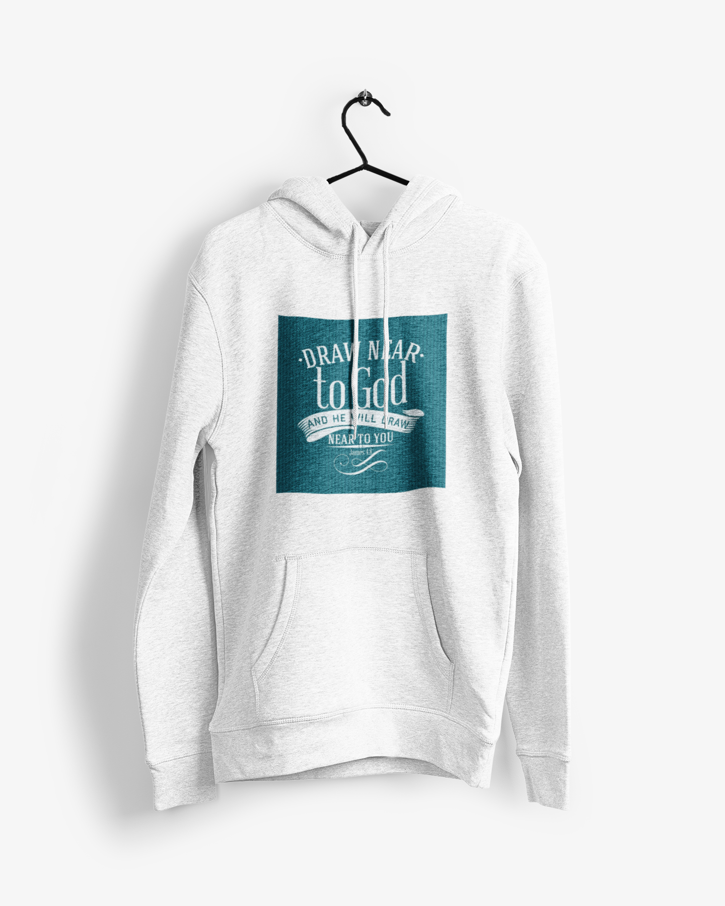 Draw Near To God Unisex Midweight Softstyle Fleece Hoodie