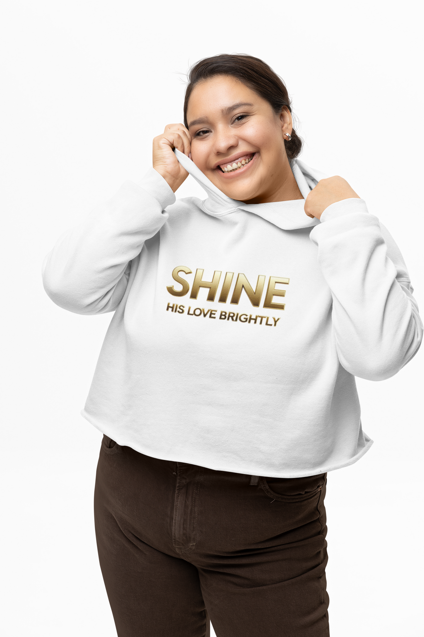 Shine His Love Brightly Unisex Midweight Softstyle Fleece Hoodie