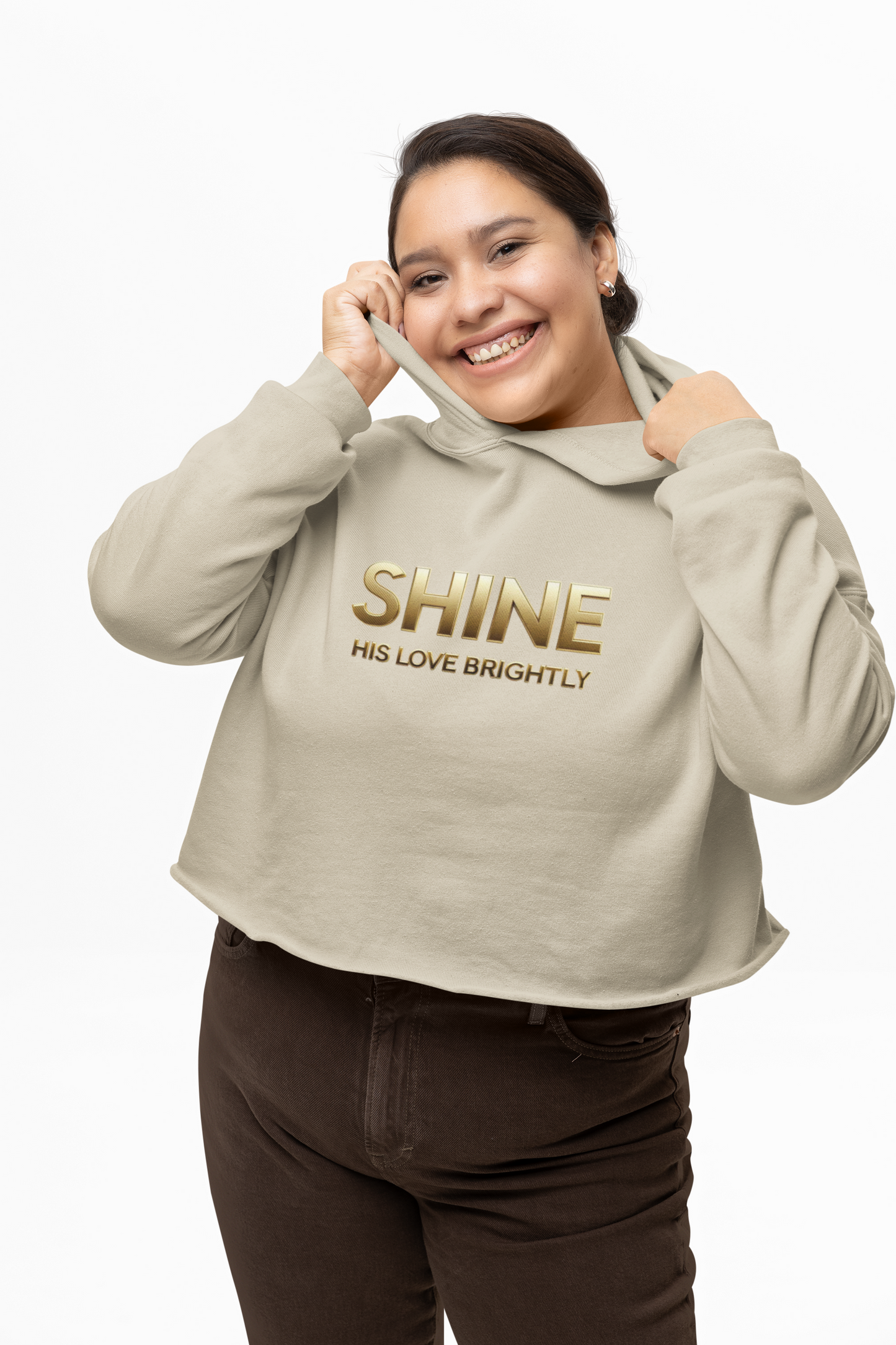 Shine His Love Brightly Unisex Midweight Softstyle Fleece Hoodie