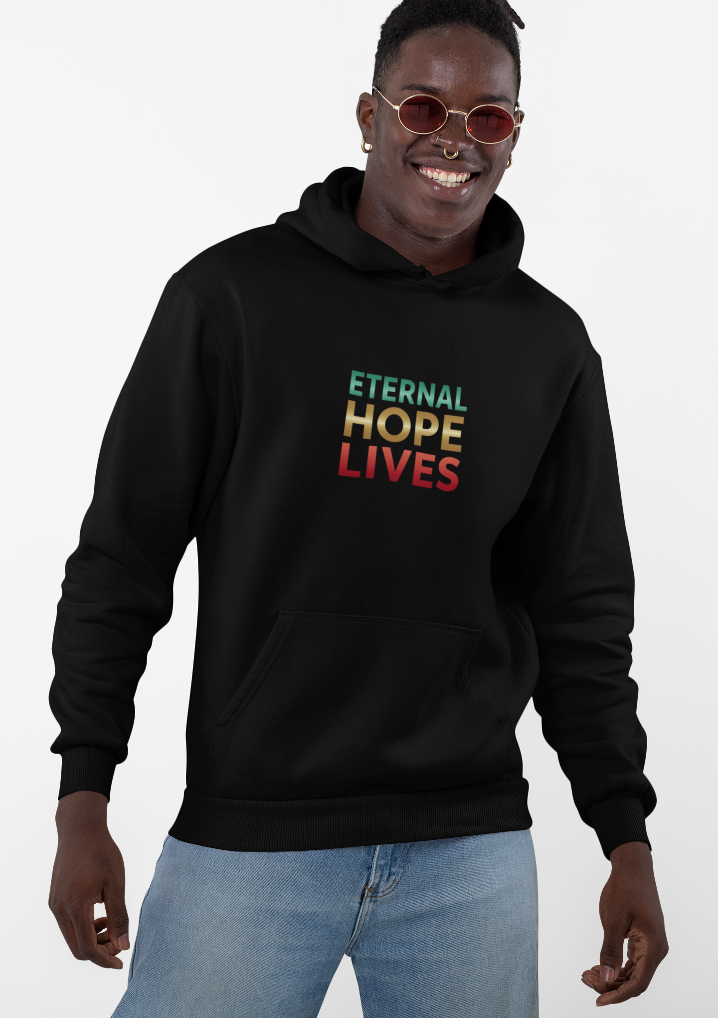 Eternal Hope Lives Unisex Midweight Softstyle Fleece Hoodie