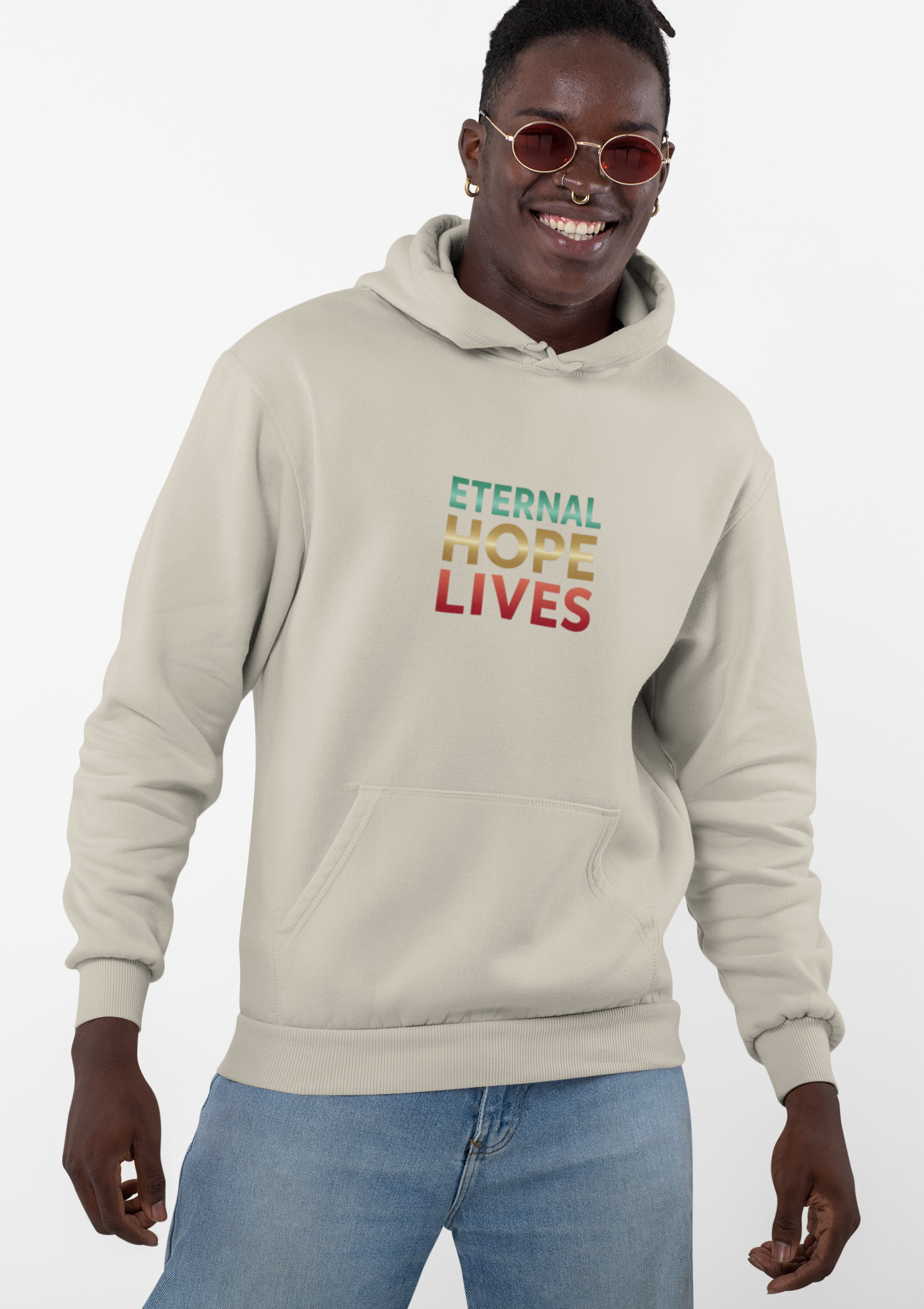 Eternal Hope Lives Unisex Midweight Softstyle Fleece Hoodie