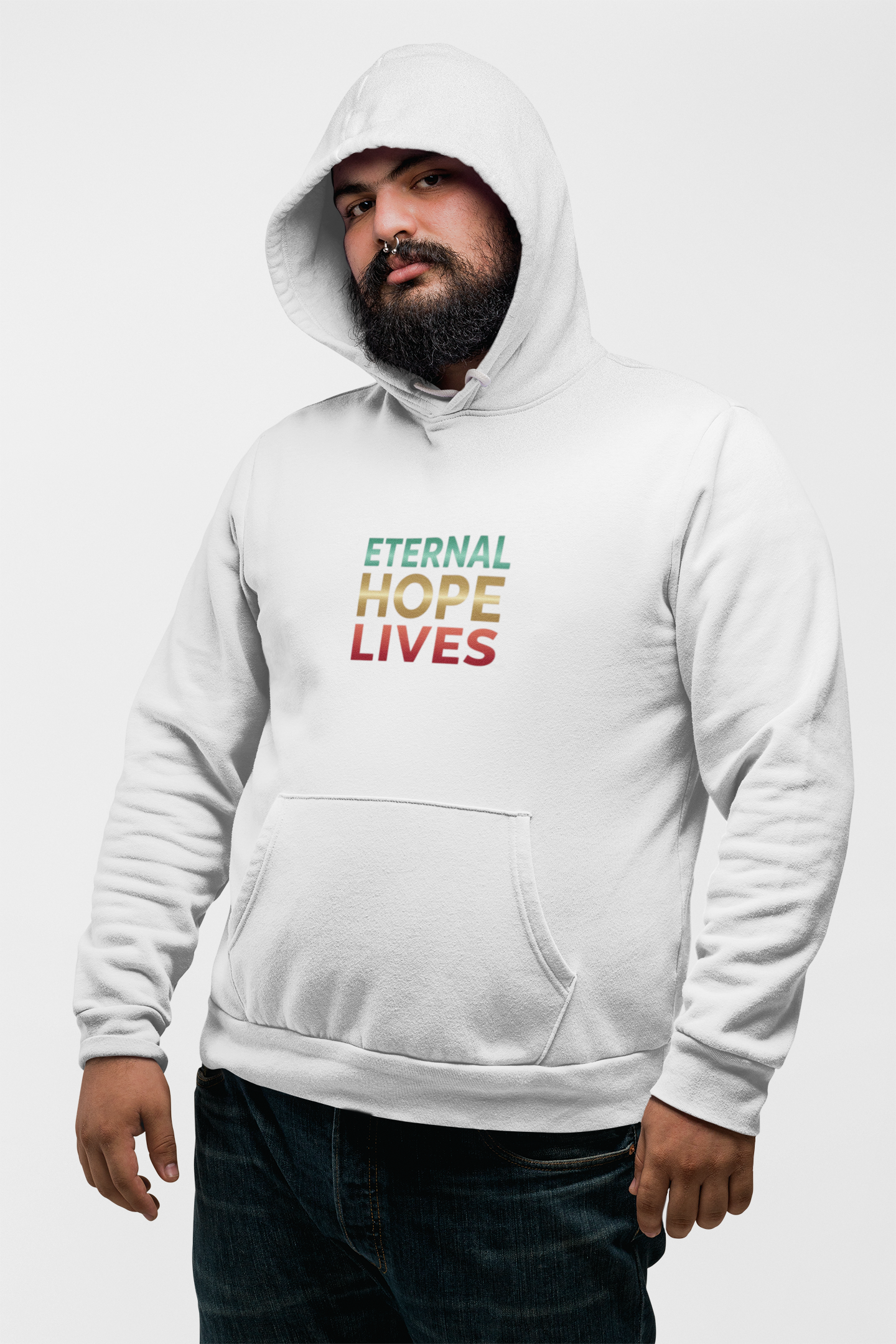 Eternal Hope Lives Unisex Midweight Softstyle Fleece Hoodie