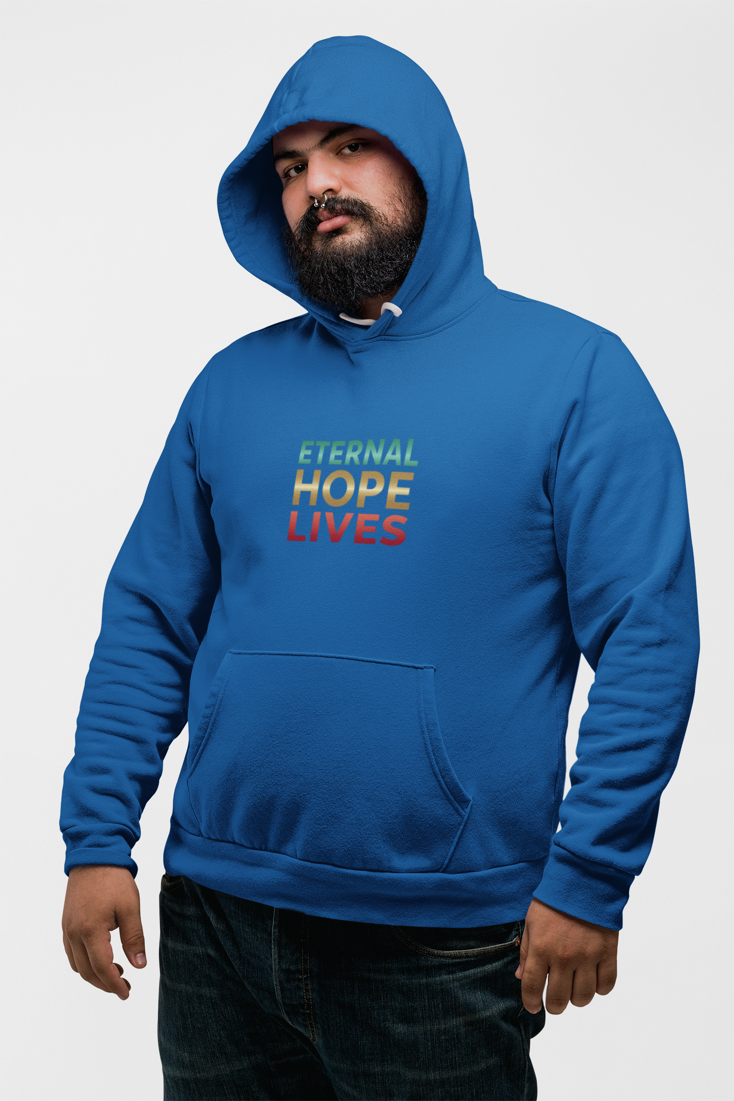 Eternal Hope Lives Unisex Midweight Softstyle Fleece Hoodie