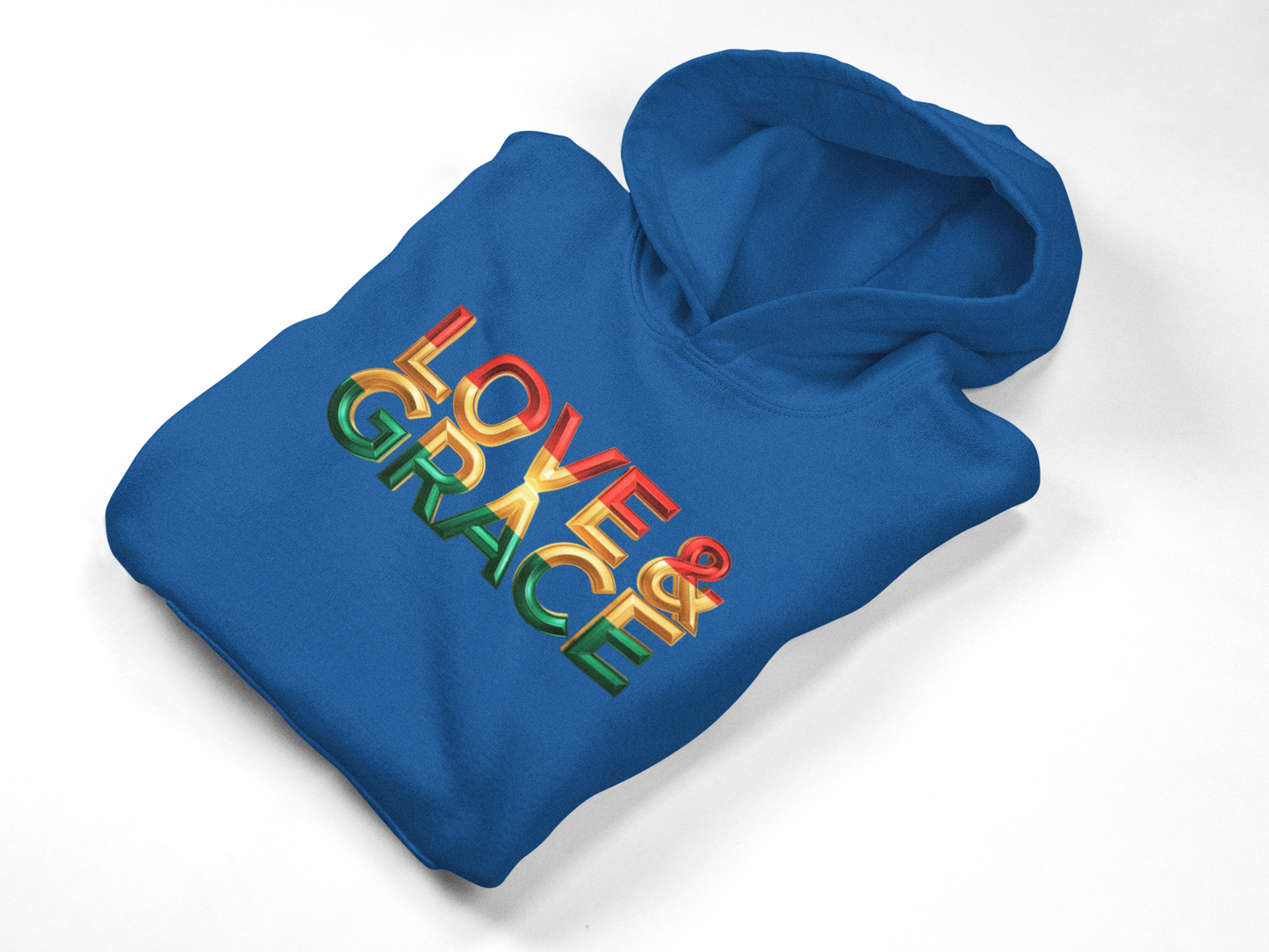 Love & Grace" Unisex Midweight Softstyle Fleece Hoodie