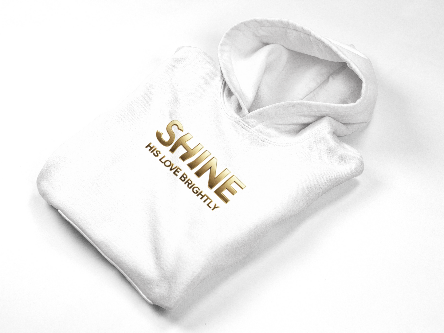 Shine His Love Brightly Unisex Midweight Softstyle Fleece Hoodie