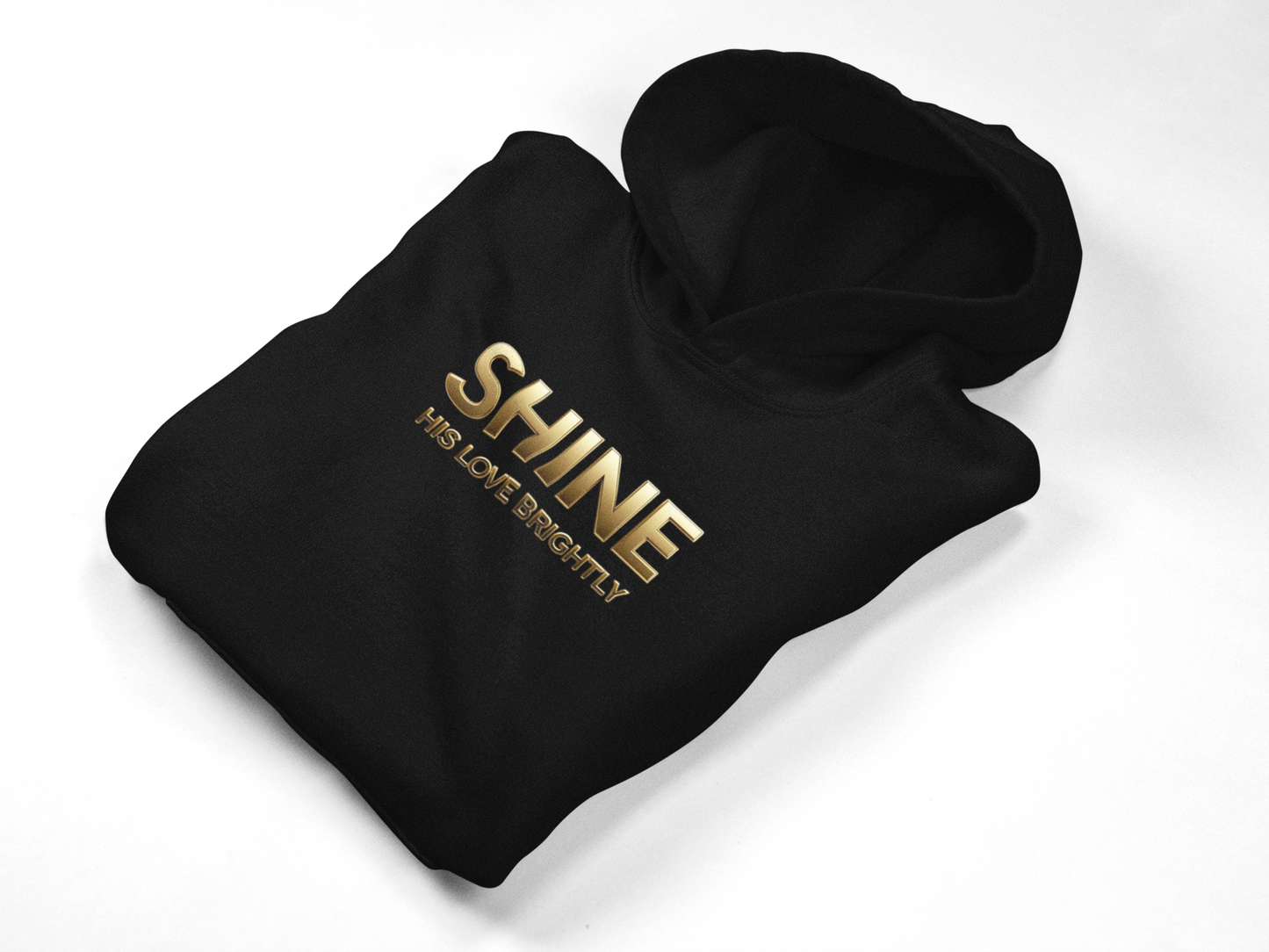 Shine His Love Brightly Unisex Midweight Softstyle Fleece Hoodie