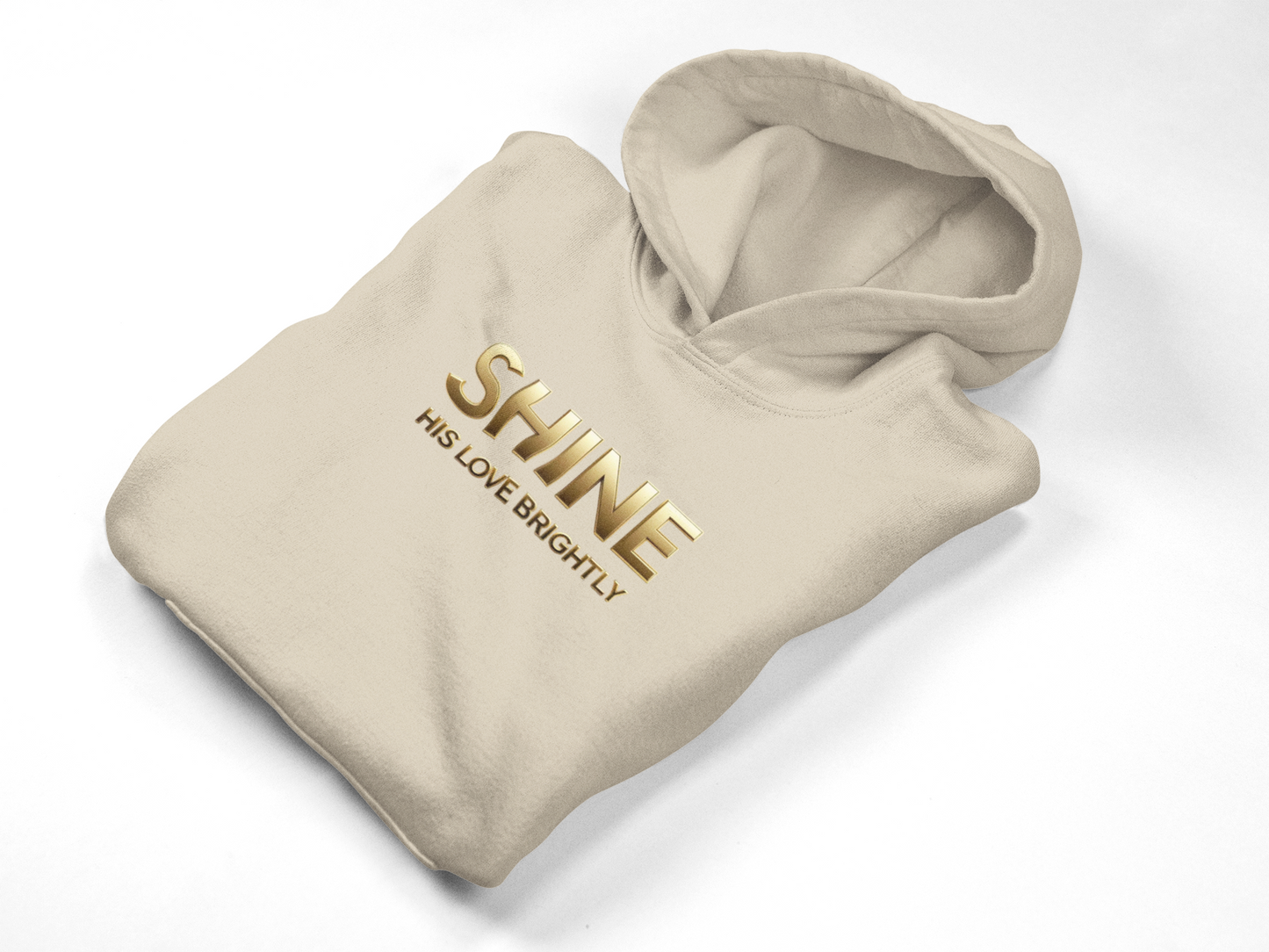 Shine His Love Brightly Unisex Midweight Softstyle Fleece Hoodie