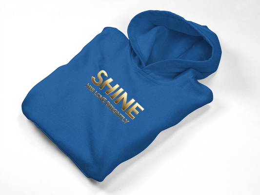 Shine His Love Brightly Unisex Midweight Softstyle Fleece Hoodie