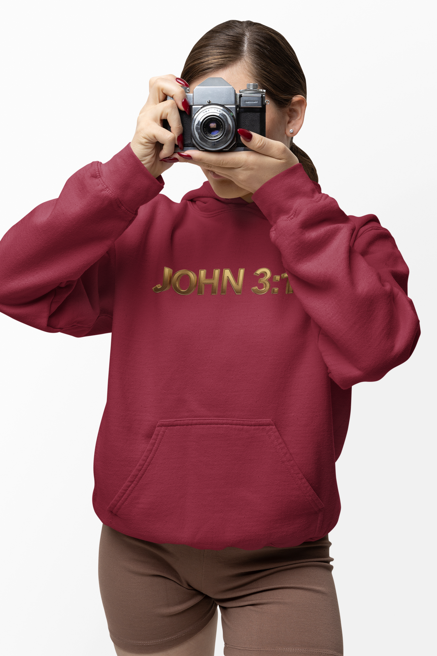 John 3:16/SAVED Unisex Heavy Blend™ Hooded Sweatshirt