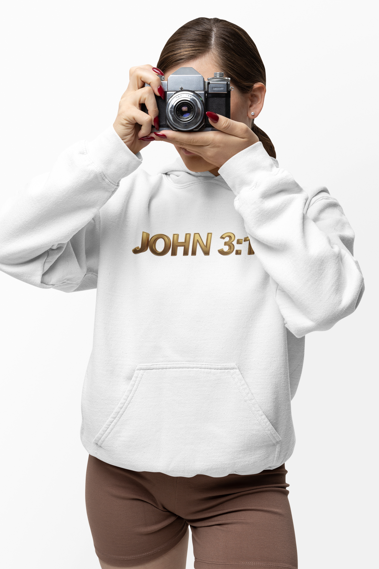 John 3:16/SAVED Unisex Heavy Blend™ Hooded Sweatshirt