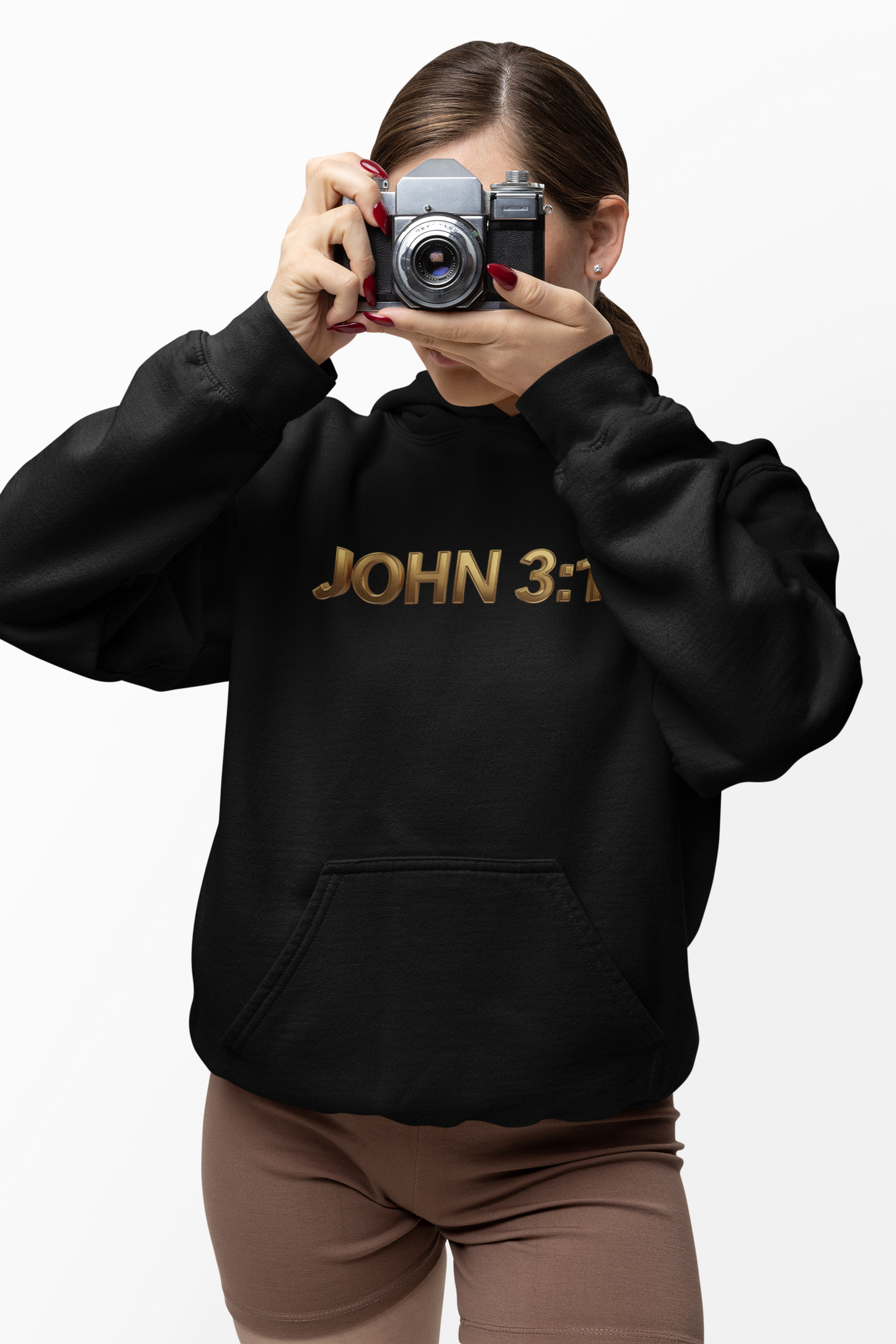 John 3:16/SAVED Unisex Heavy Blend™ Hooded Sweatshirt