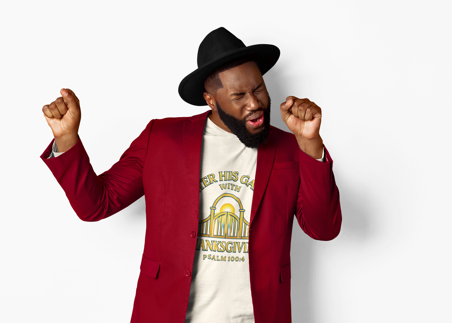 Enter His Gates with Thanksgiving – Unisex Long Sleeve T-Shirt