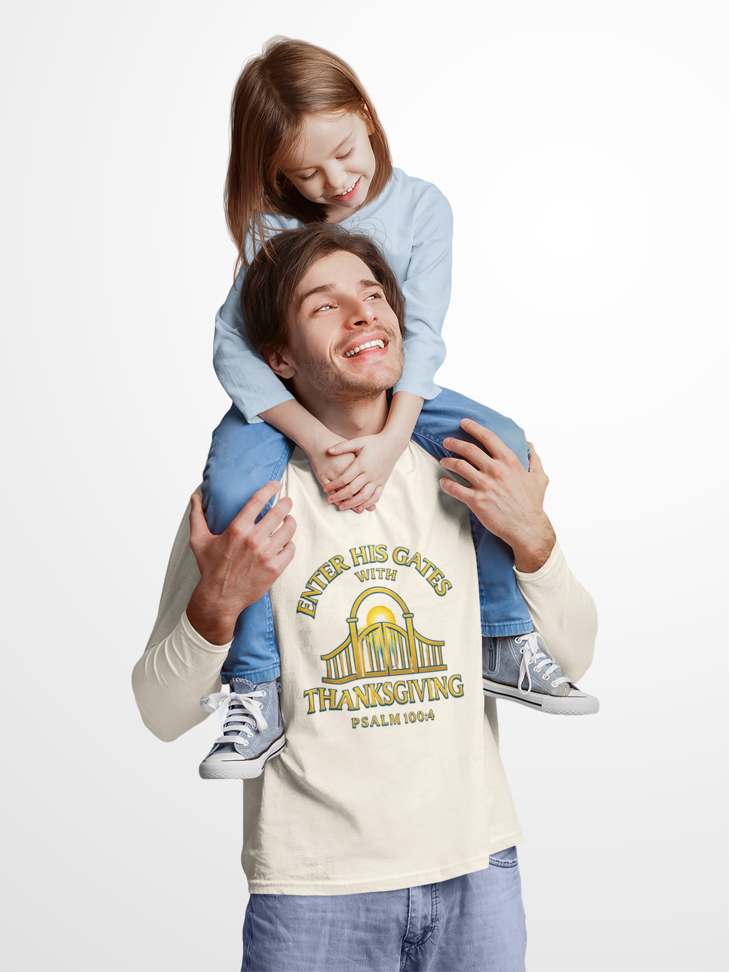 Enter His Gates with Thanksgiving – Unisex Long Sleeve T-Shirt