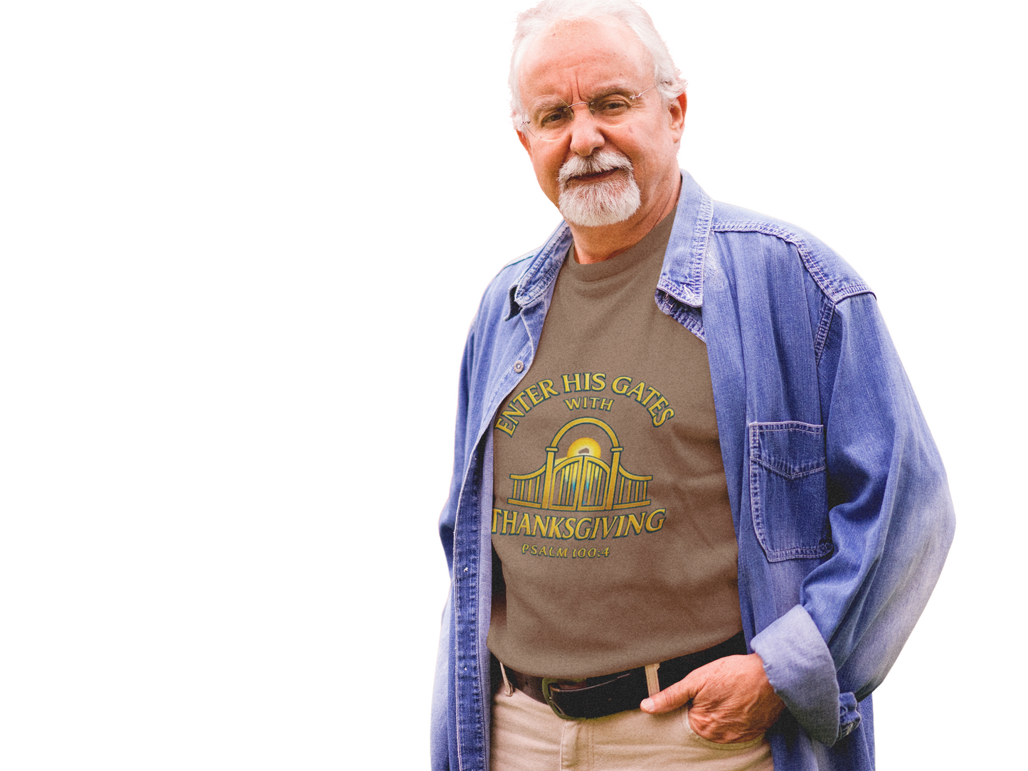 Enter His Gates with Thanksgiving – Unisex Long Sleeve T-Shirt