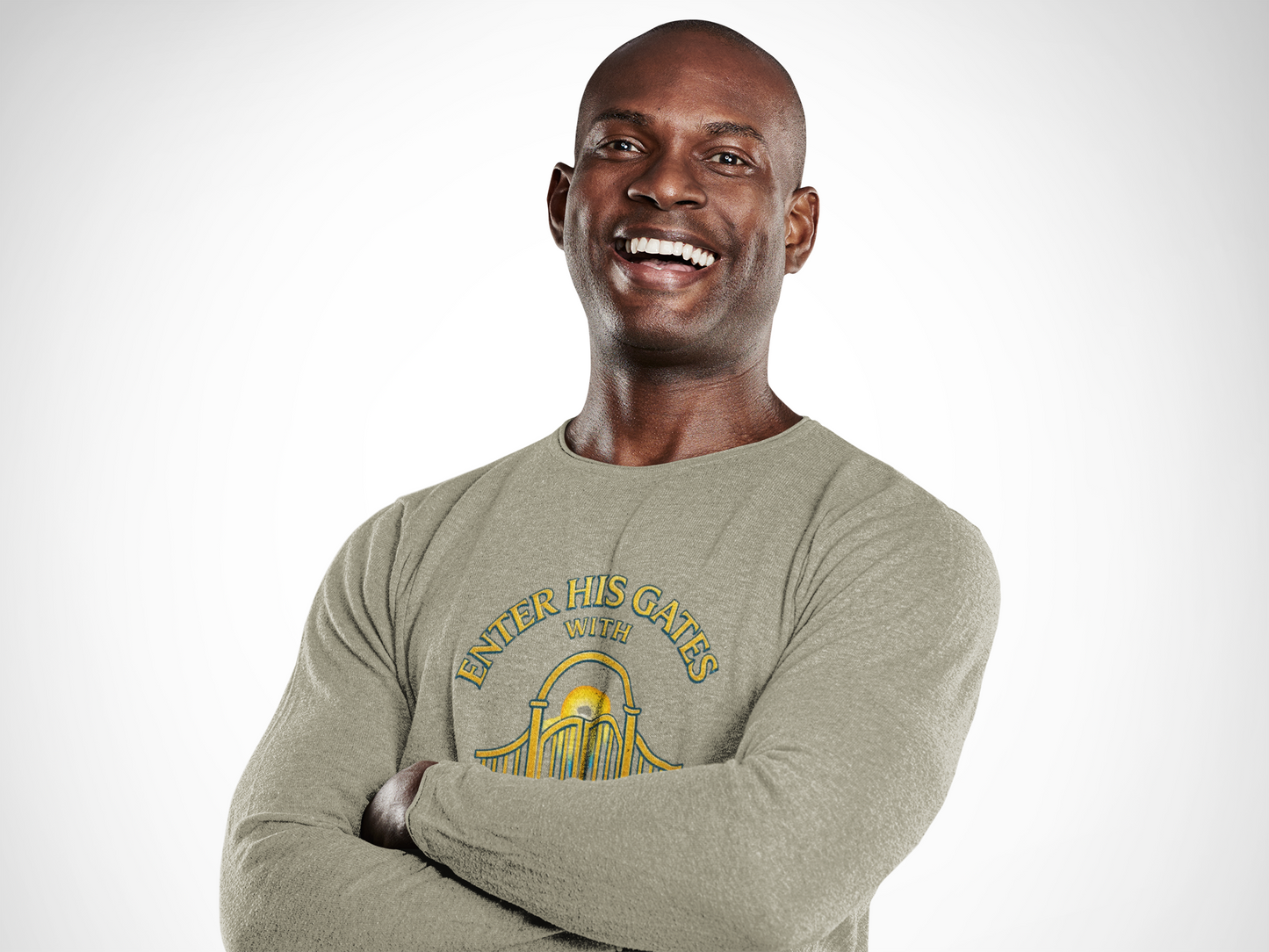 Enter His Gates with Thanksgiving – Unisex Long Sleeve T-Shirt