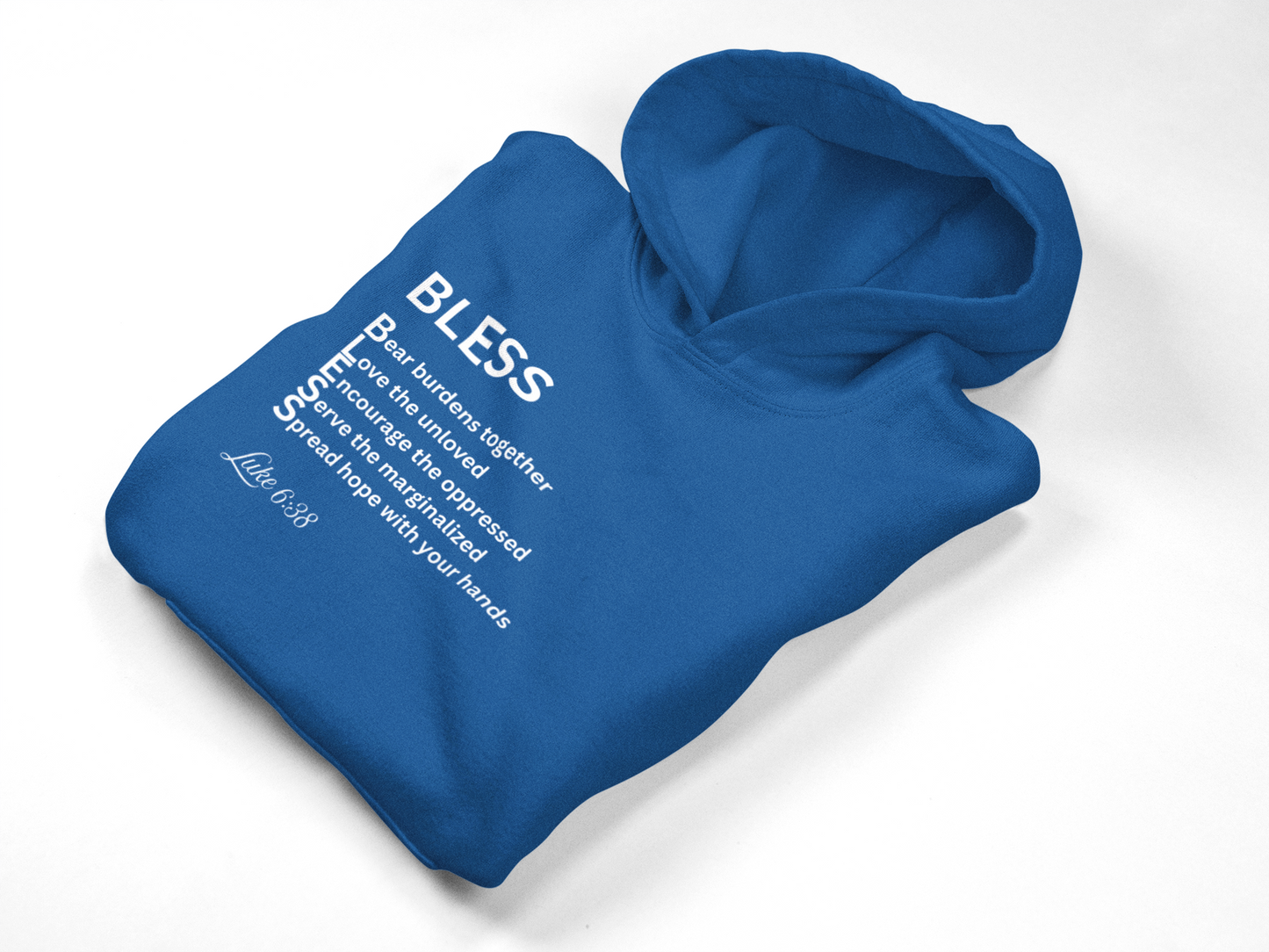 BLESS Social Justice Acrostic Hoodie