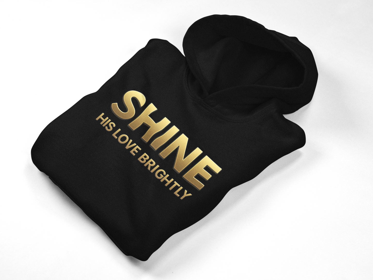 Shine His Love Brightly Unisex Midweight Softstyle Fleece Hoodie