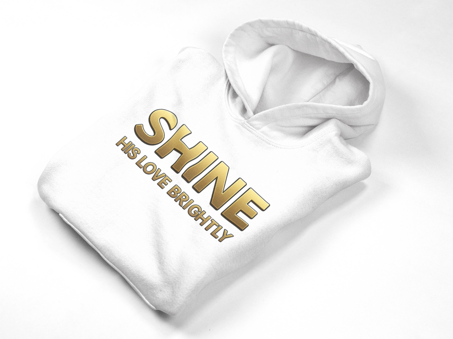 Shine His Love Brightly Unisex Midweight Softstyle Fleece Hoodie
