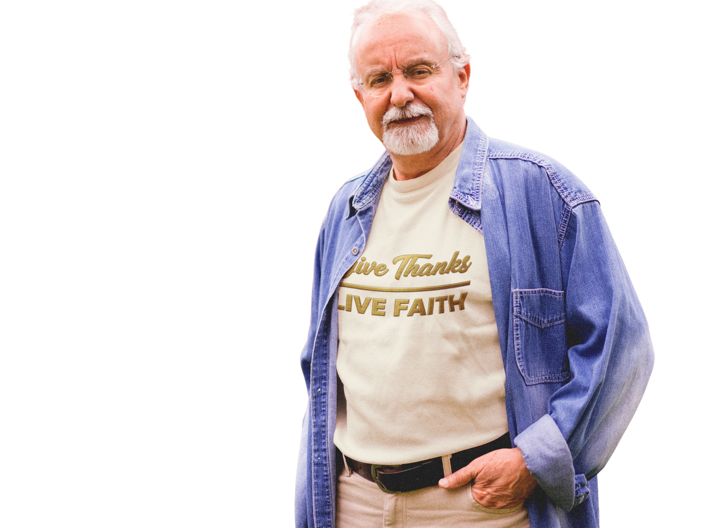 Give Thanks Live Faith Unisex Long Sleeve T-Shirt